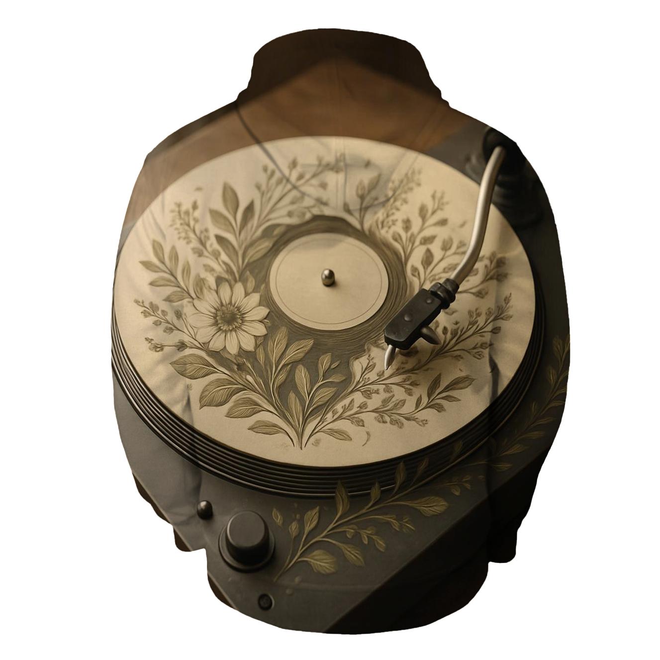 Turntable Botanical heavyweight hoodies