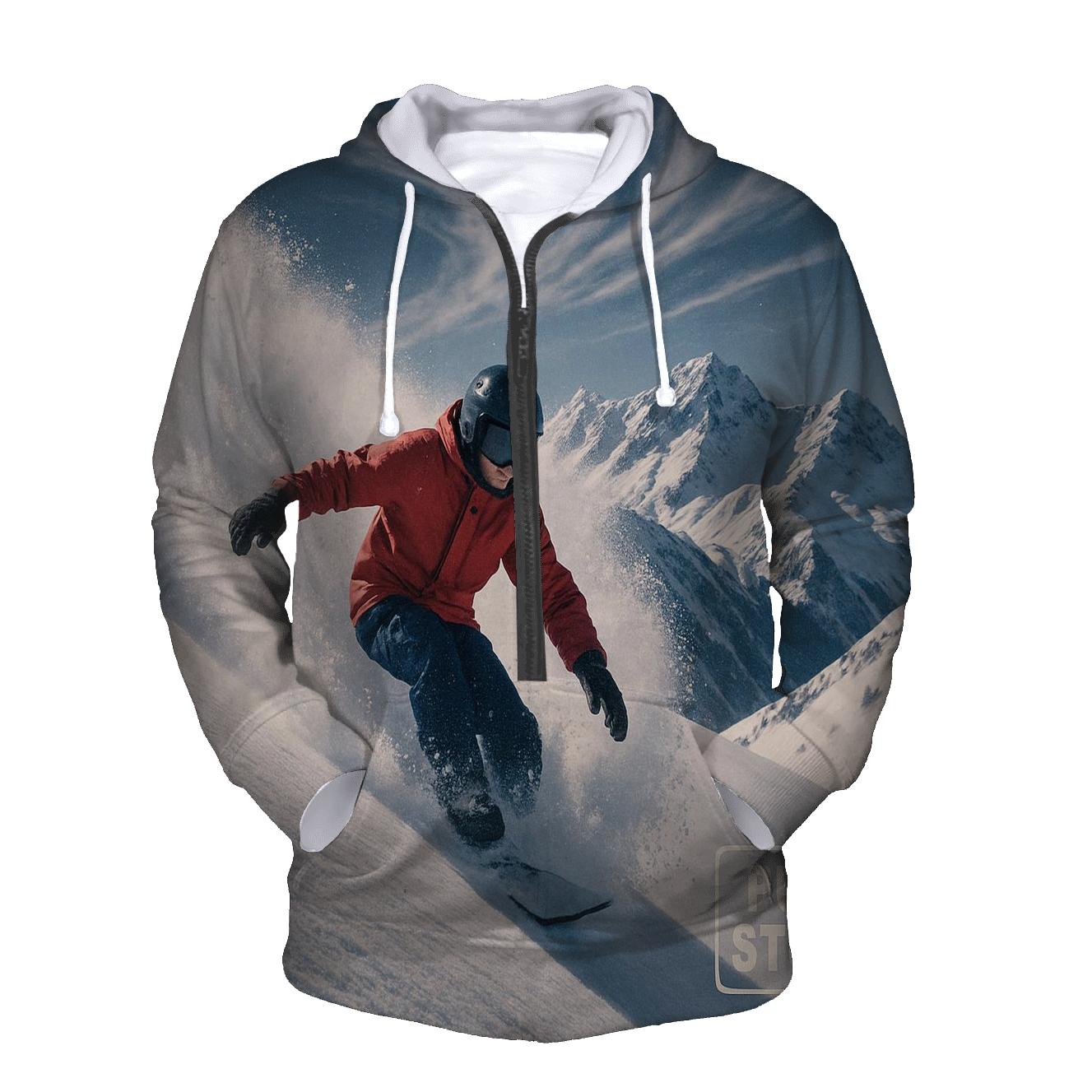 Alpine Snowboard Carve hoodies fashion