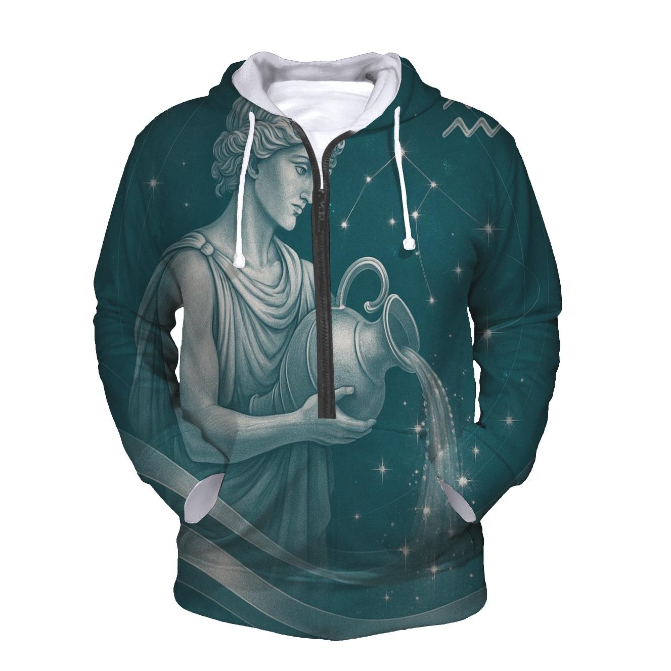 Aquarius Water Bearer Wave Chart hoodies fashion