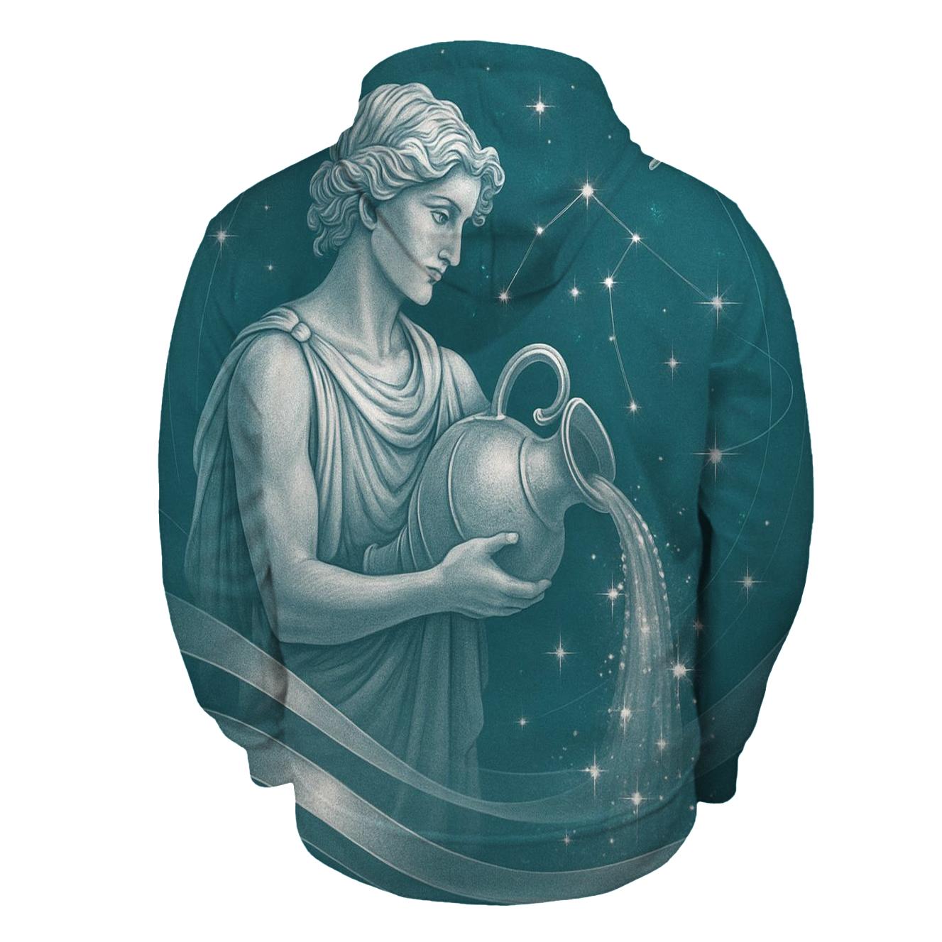 Aquarius Water Bearer Wave Chart hoodies fashion