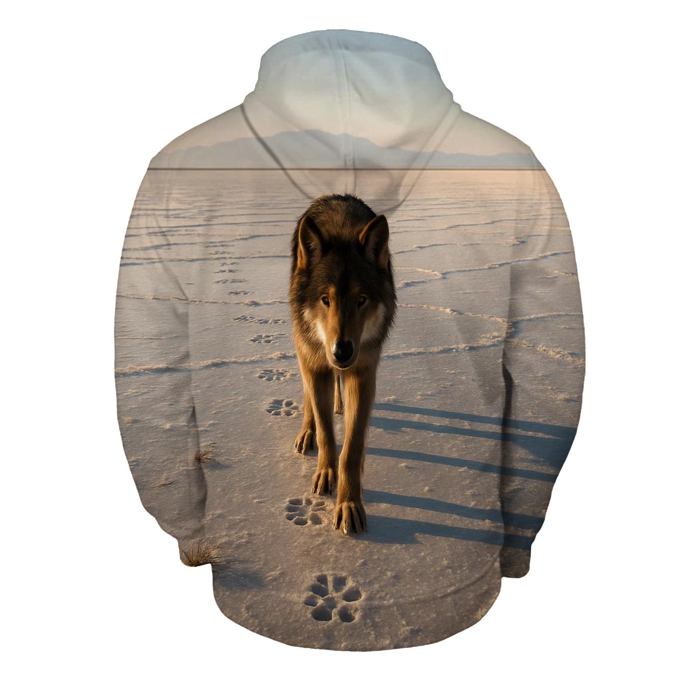 Crossing The Salt Flats premium hoodies