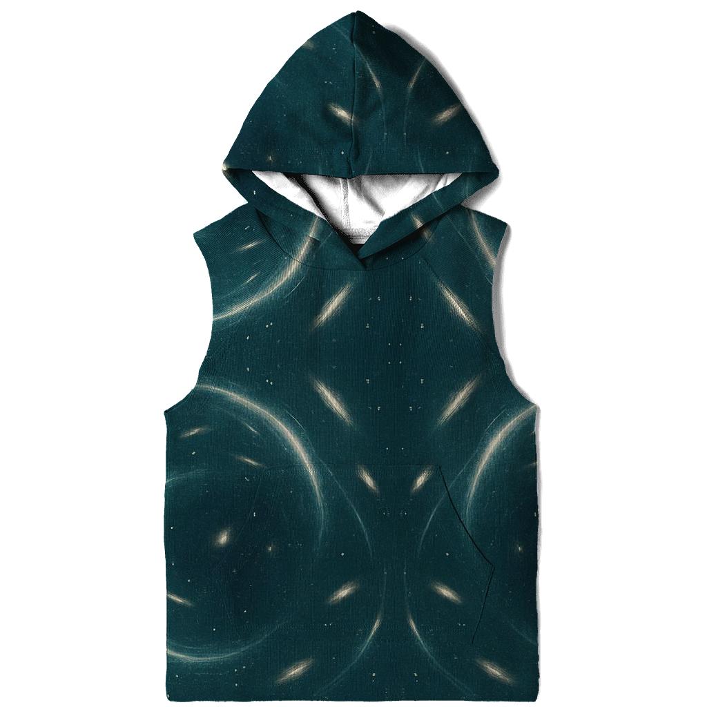 Gravitational-Lens Arc Field custom hoodies