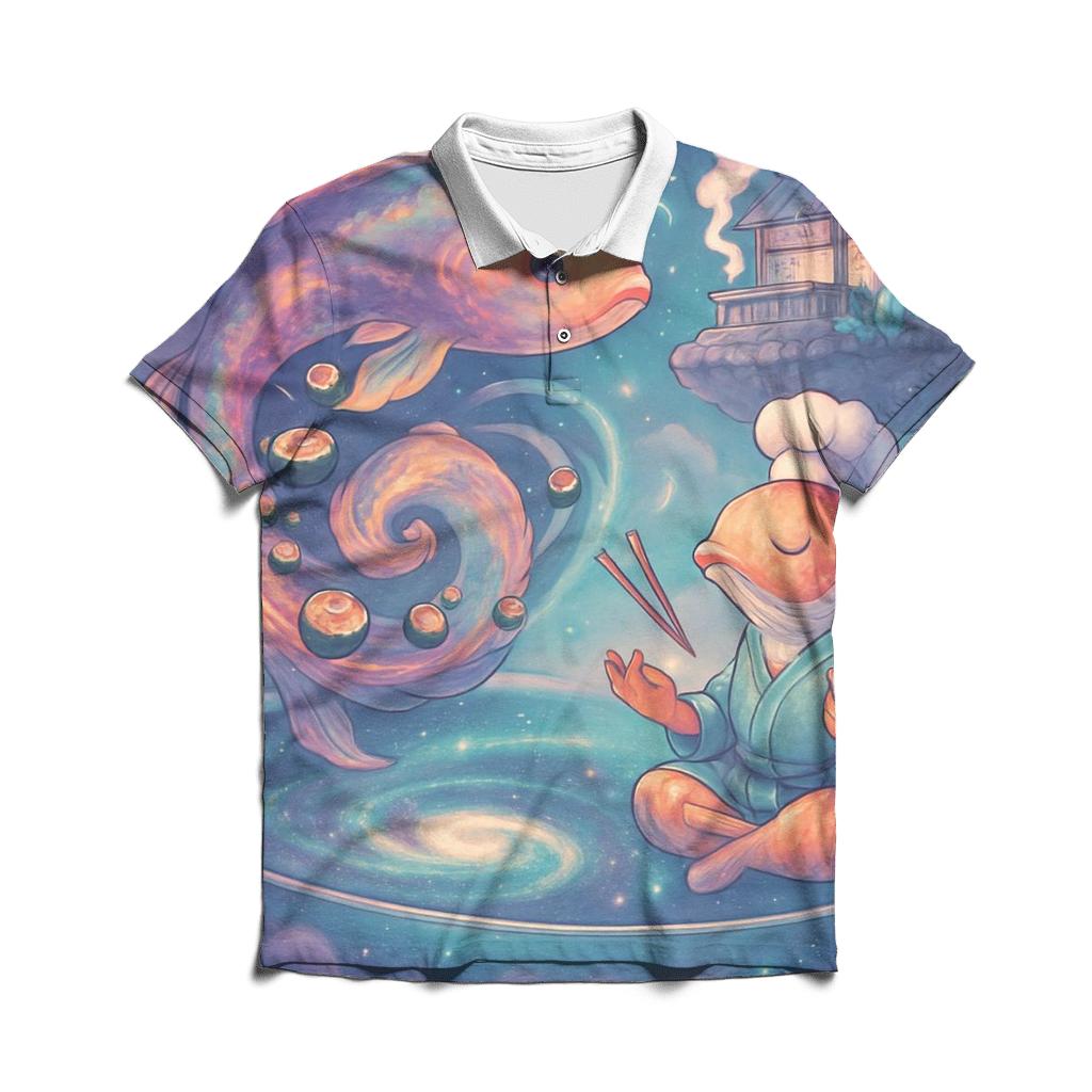 Nebula Sushi Oracle custom polo shirts