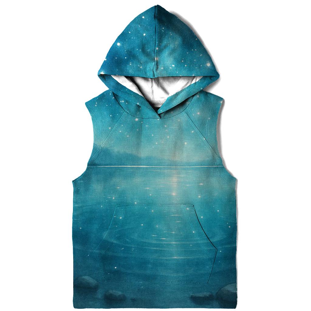 Celestial Reflection Pool pullover hoodies