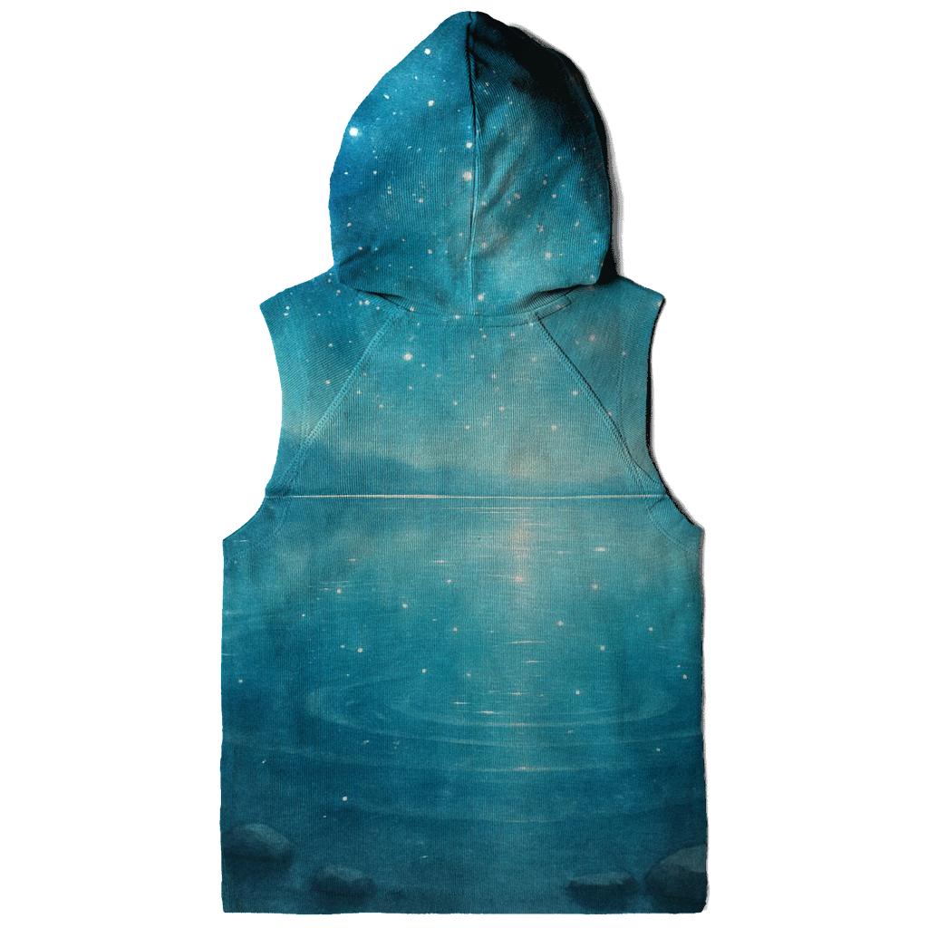 Celestial Reflection Pool pullover hoodies