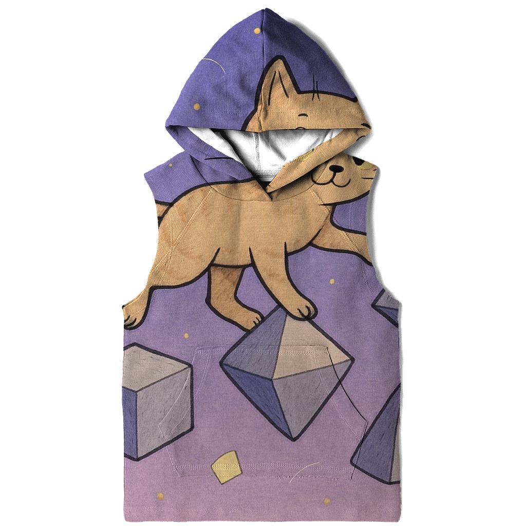 Surreal Dreamscape Cat hoodies fashion