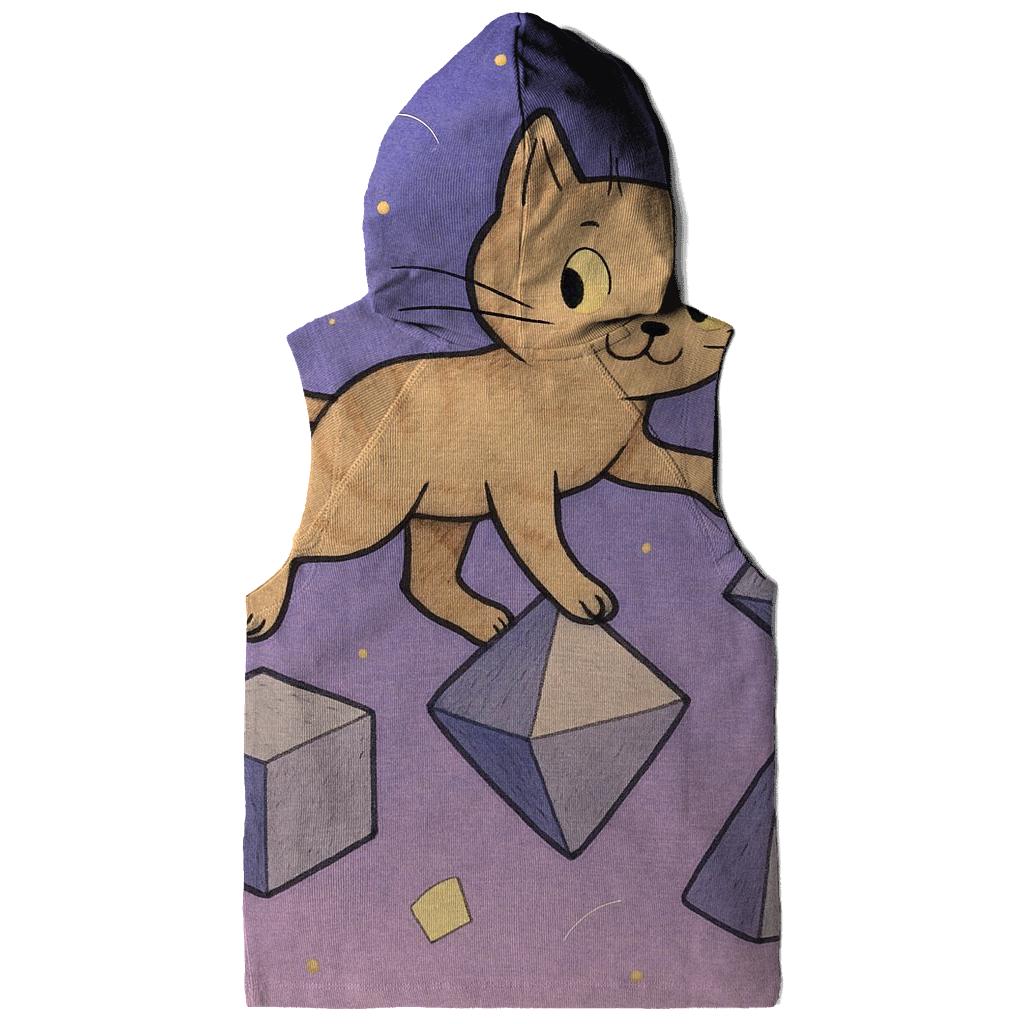 Surreal Dreamscape Cat hoodies fashion