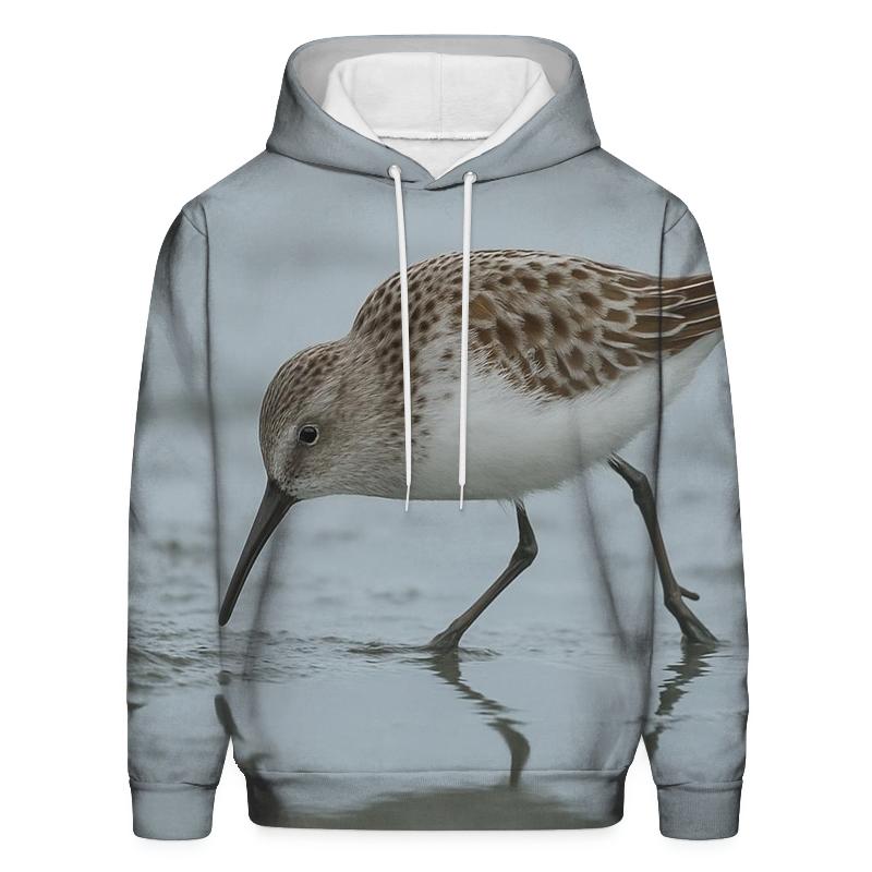 Tideflat Forage Western Sandpiper premium hoodies
