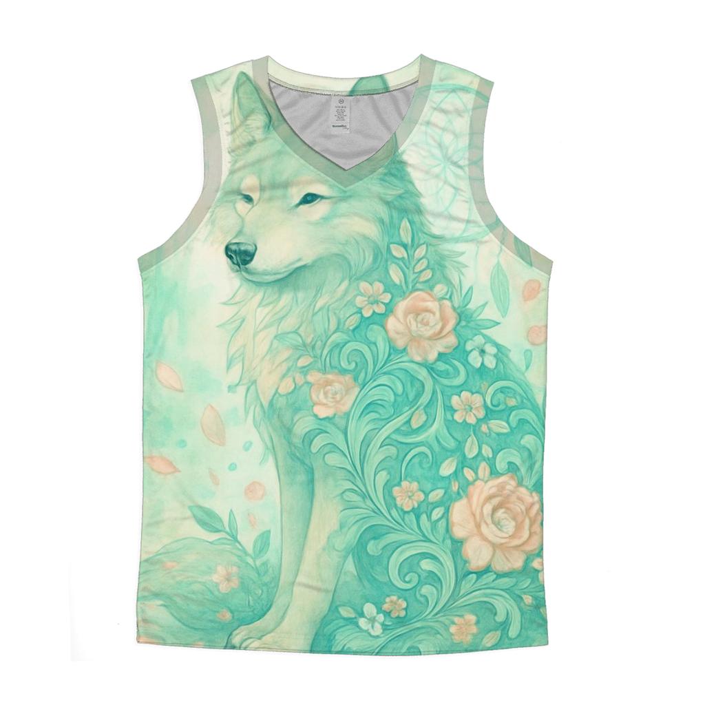 Floral Sentinel custom tank tops