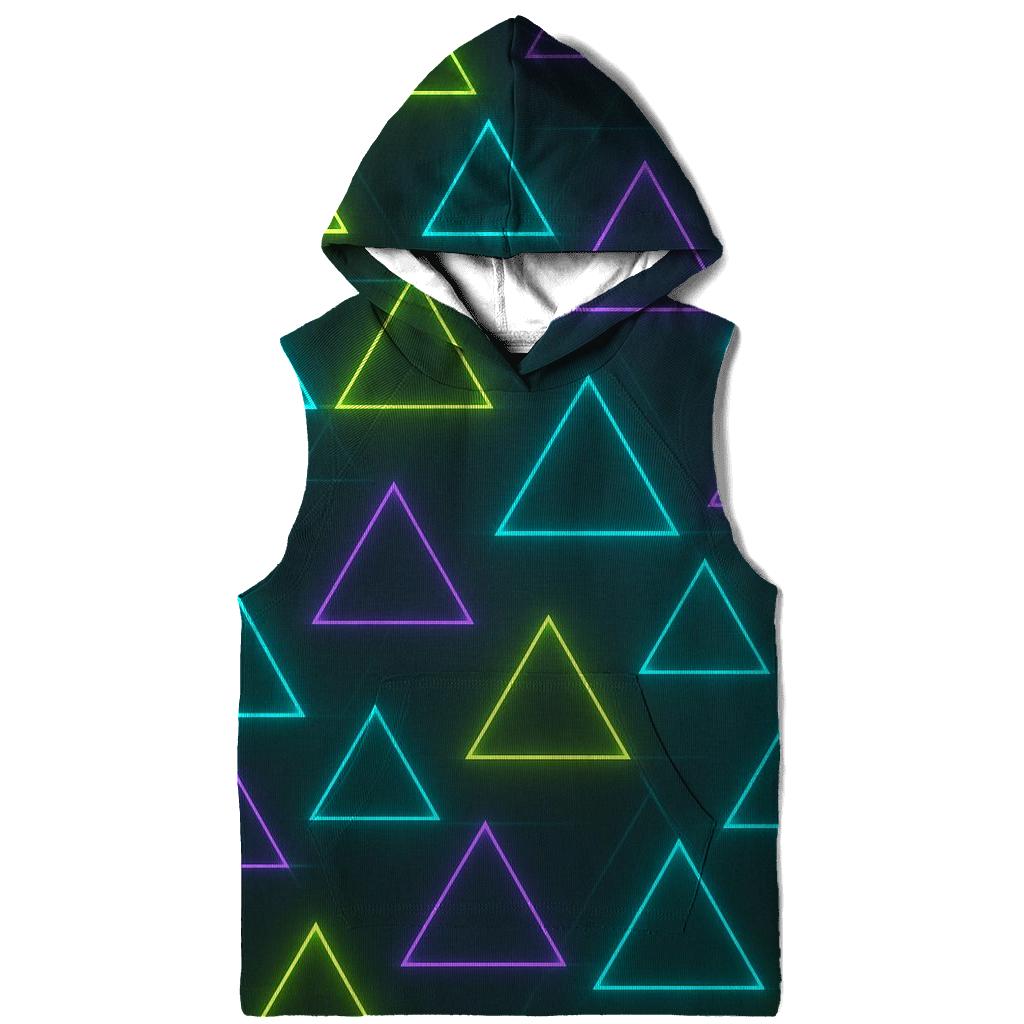 Laser Triangle Rhythm hoodie designs