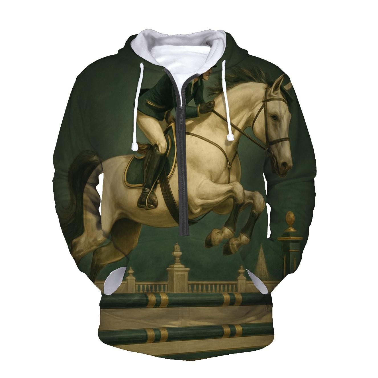 Equestrian Jump Elegance pullover hoodies