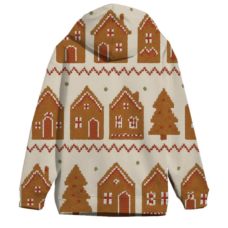 Gingerbread Village Parade Design hoodies fashion