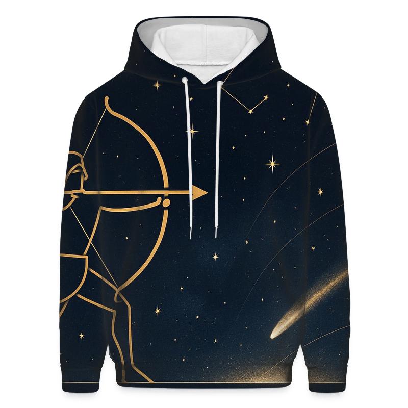 Sagittarius Archer Star Navigator pullover hoodies