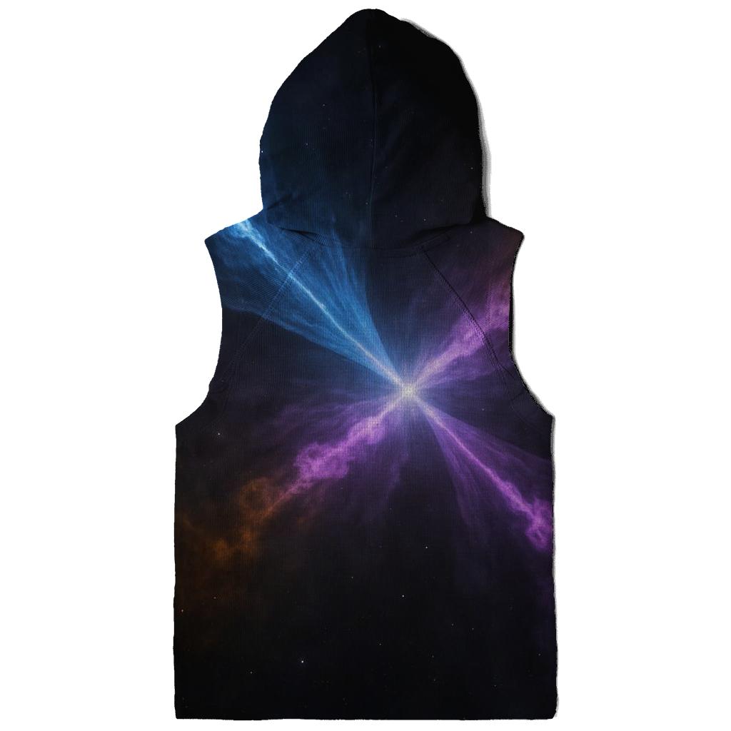 Bipolar Jet Outflow Pillars embroidered hoodies