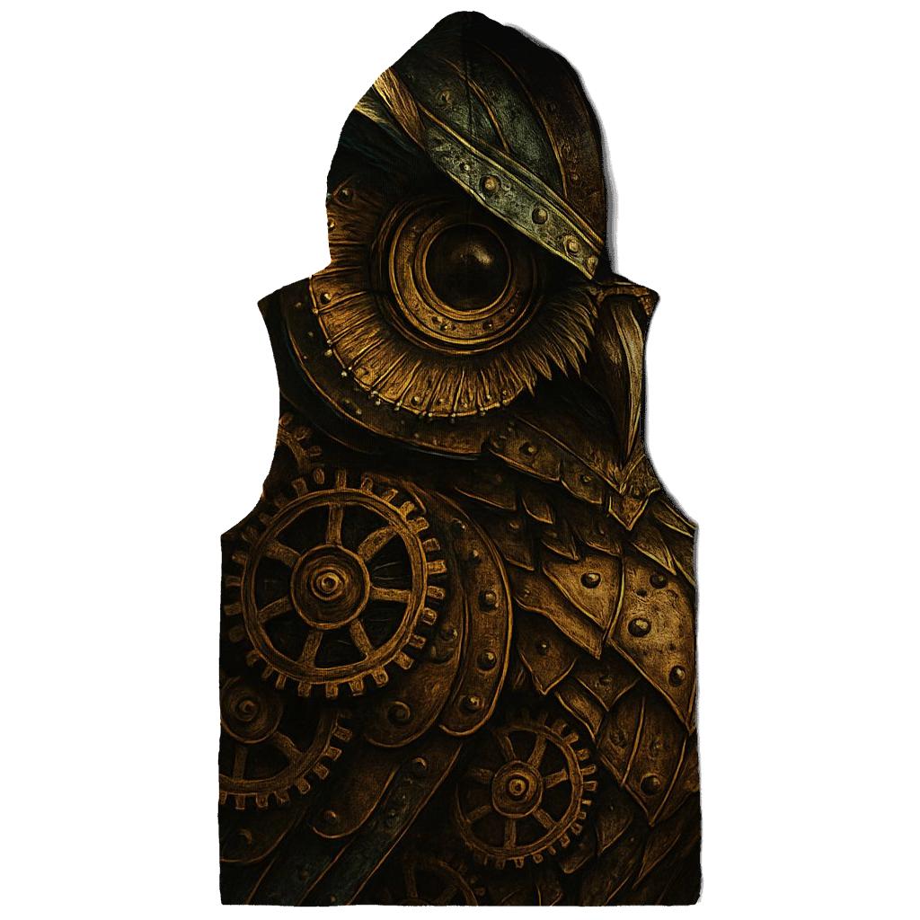 Steampunk Mechanical Owl hoodie styles