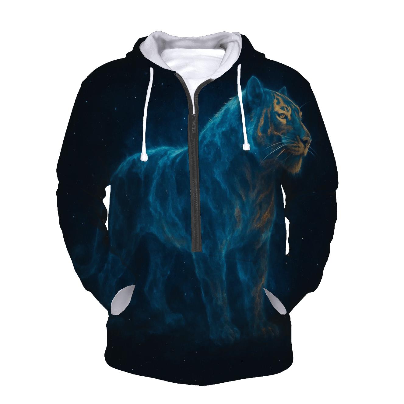 Galactic Tiger Nebula hoodie trends