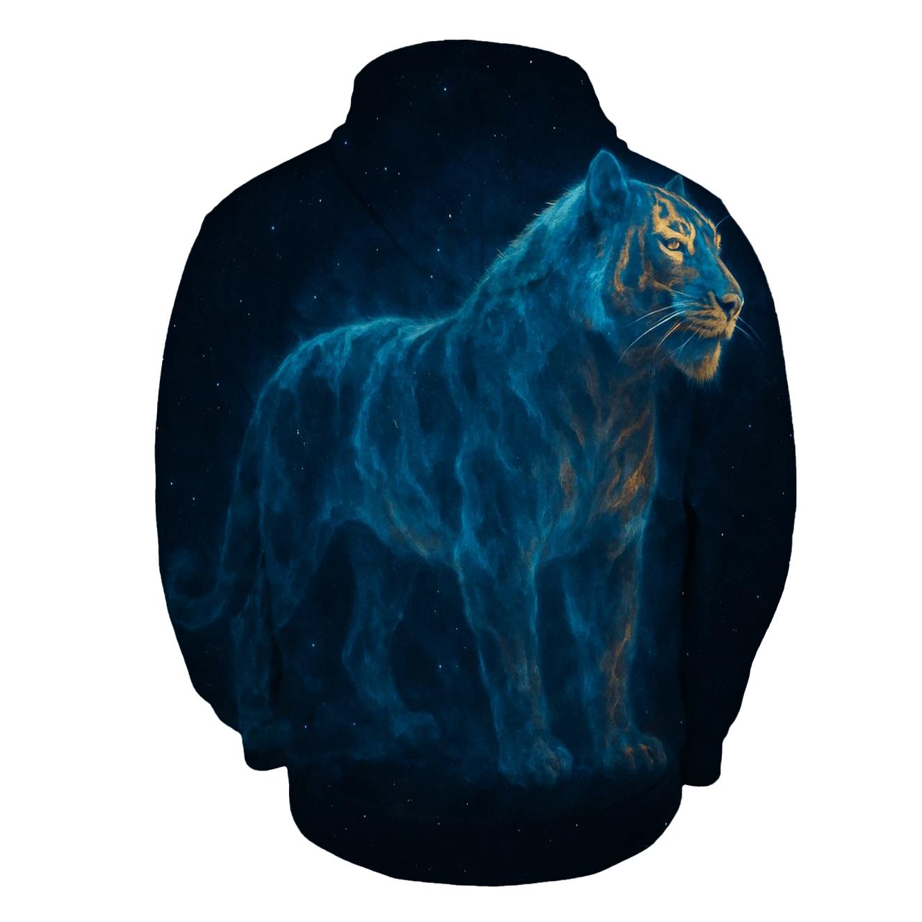 Galactic Tiger Nebula hoodie trends