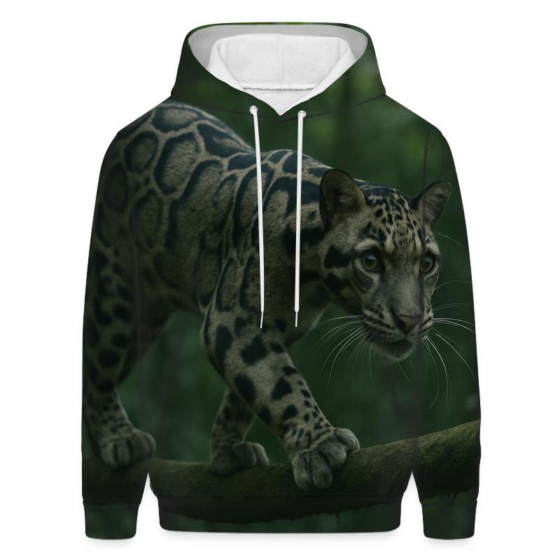 Understory Lantern Clouded Leopard custom hoodies