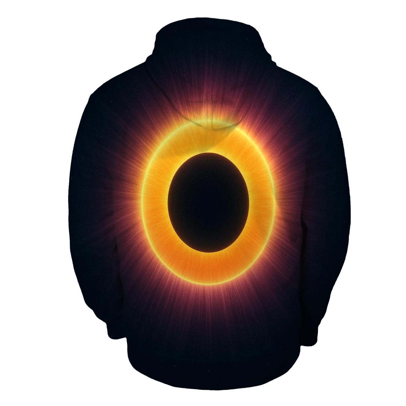 Eclipse Corona Rings graphic hoodies
