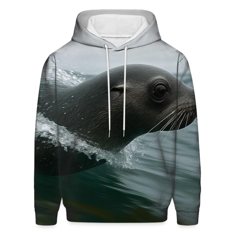 Kelp Window Northern Fur Seal hoodies fashion