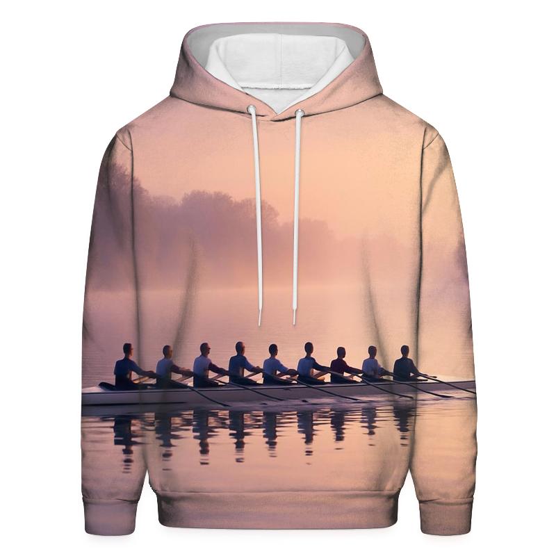 Rowing Harmony At Dawn hoodie styles