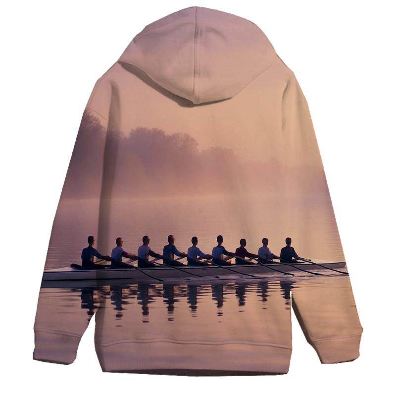 Rowing Harmony At Dawn hoodie styles