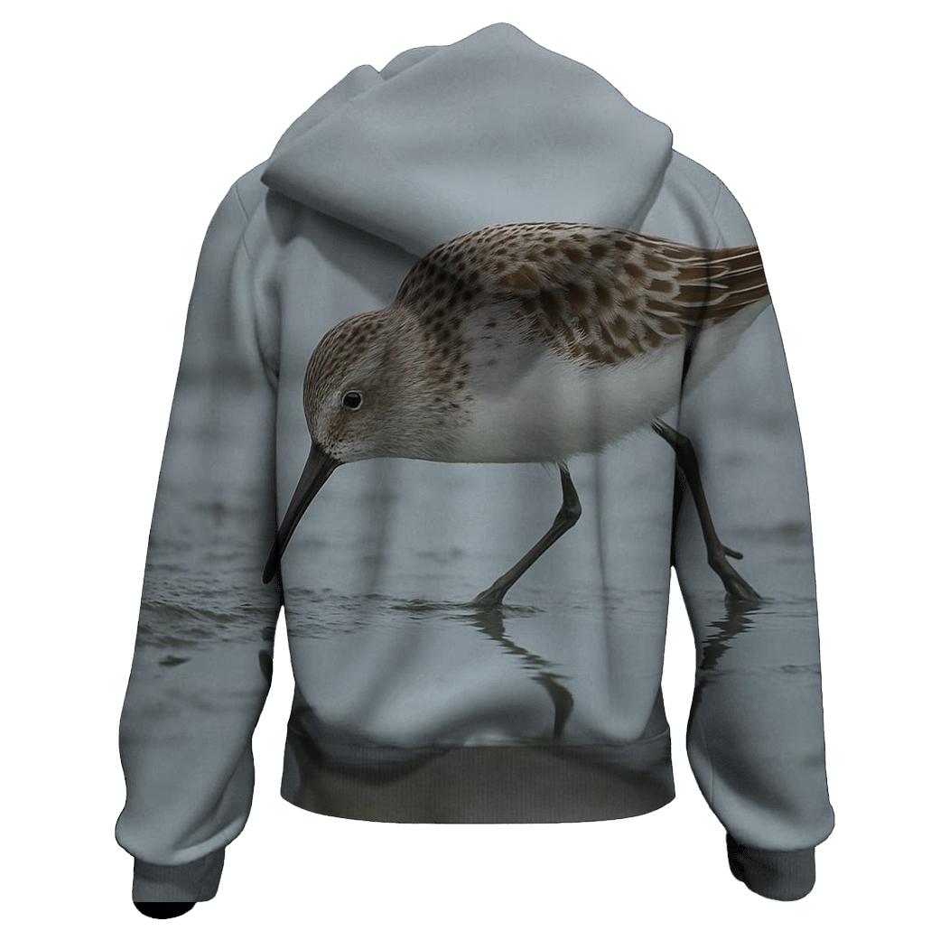 Tideflat Forage Western Sandpiper designer hoodies