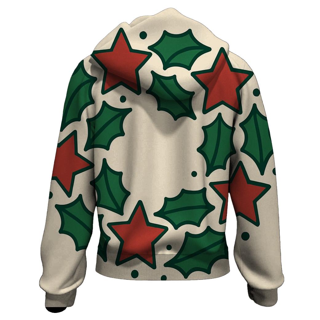 Starlit Wreath Geometry heavyweight hoodies