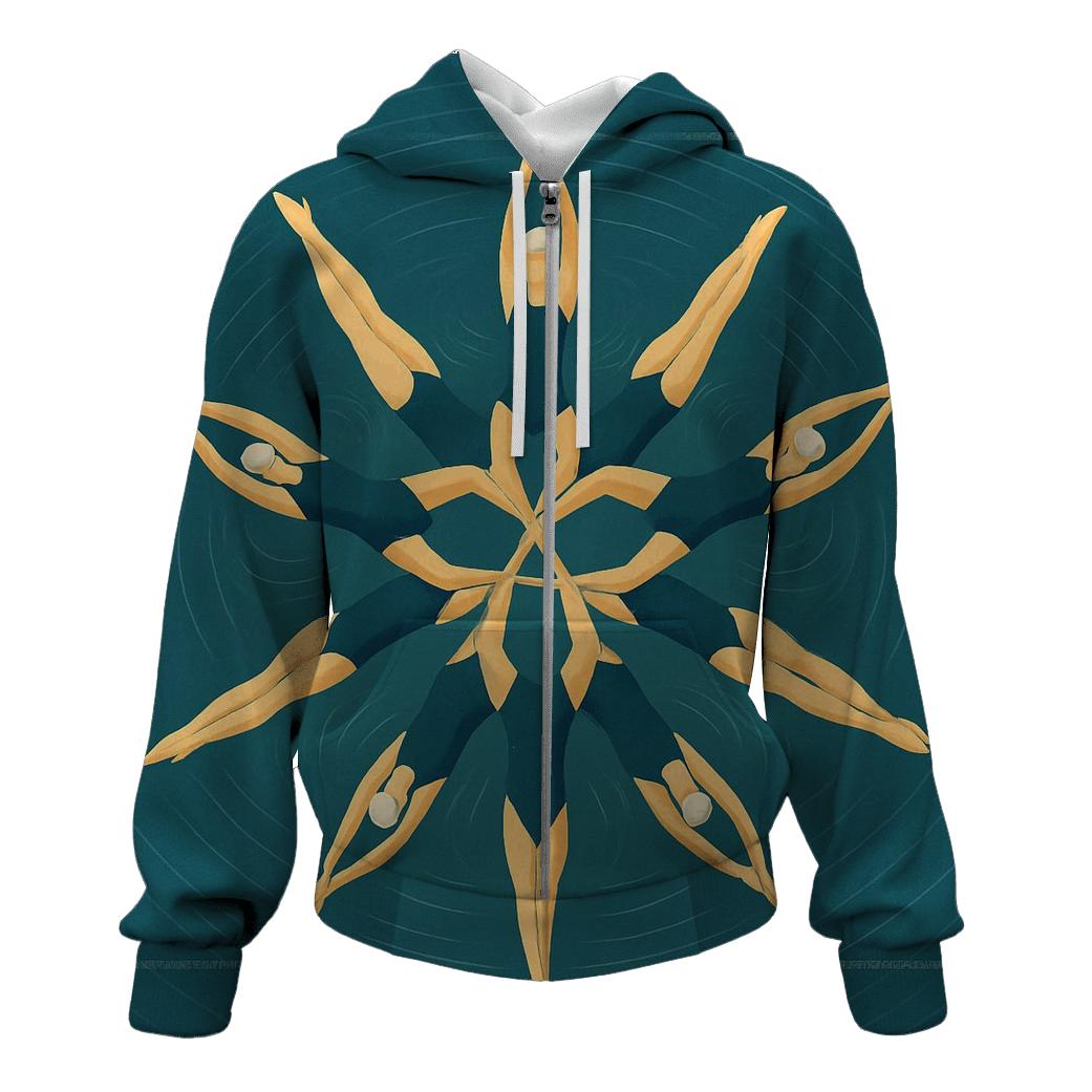 Synchronized Swim Silhouettes hoodie trends