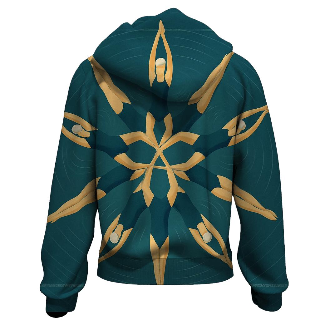 Synchronized Swim Silhouettes hoodie trends