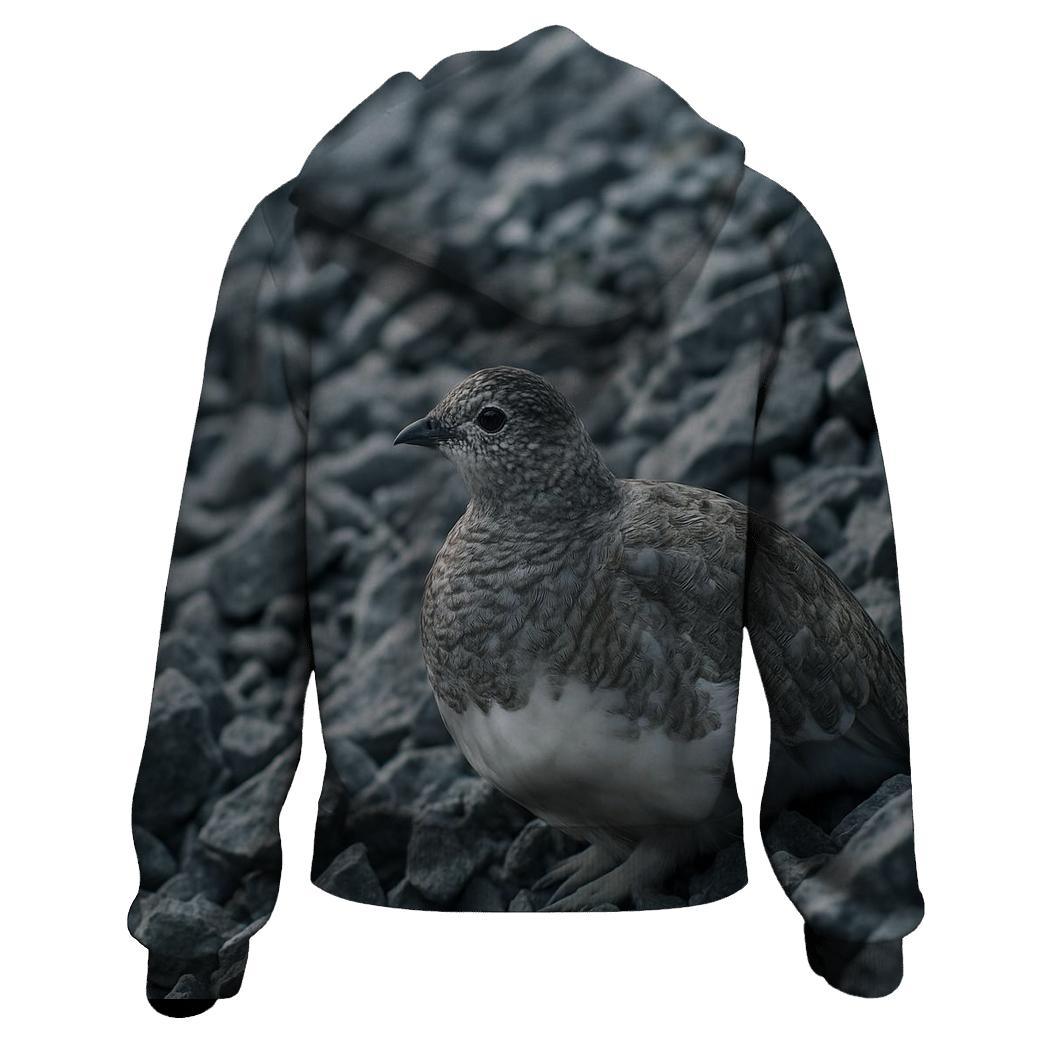 Crevice Watch Rock Ptarmigan custom hoodies