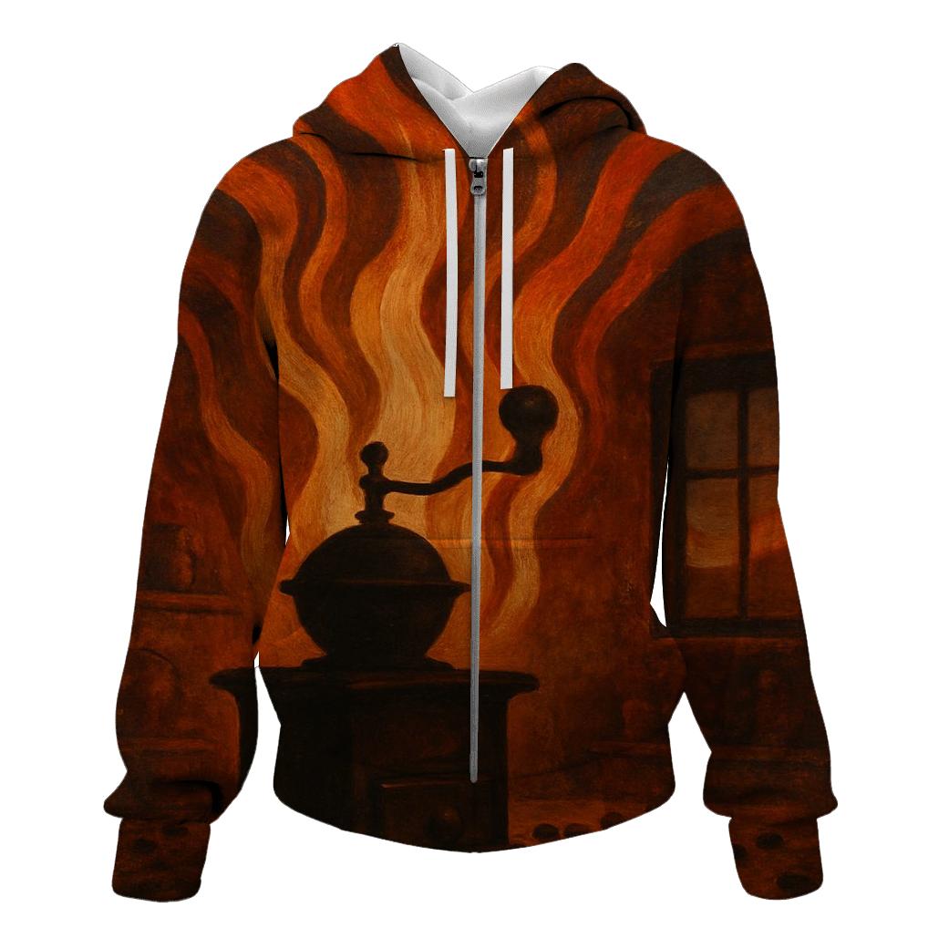 Roast Flame Aurora custom hoodies