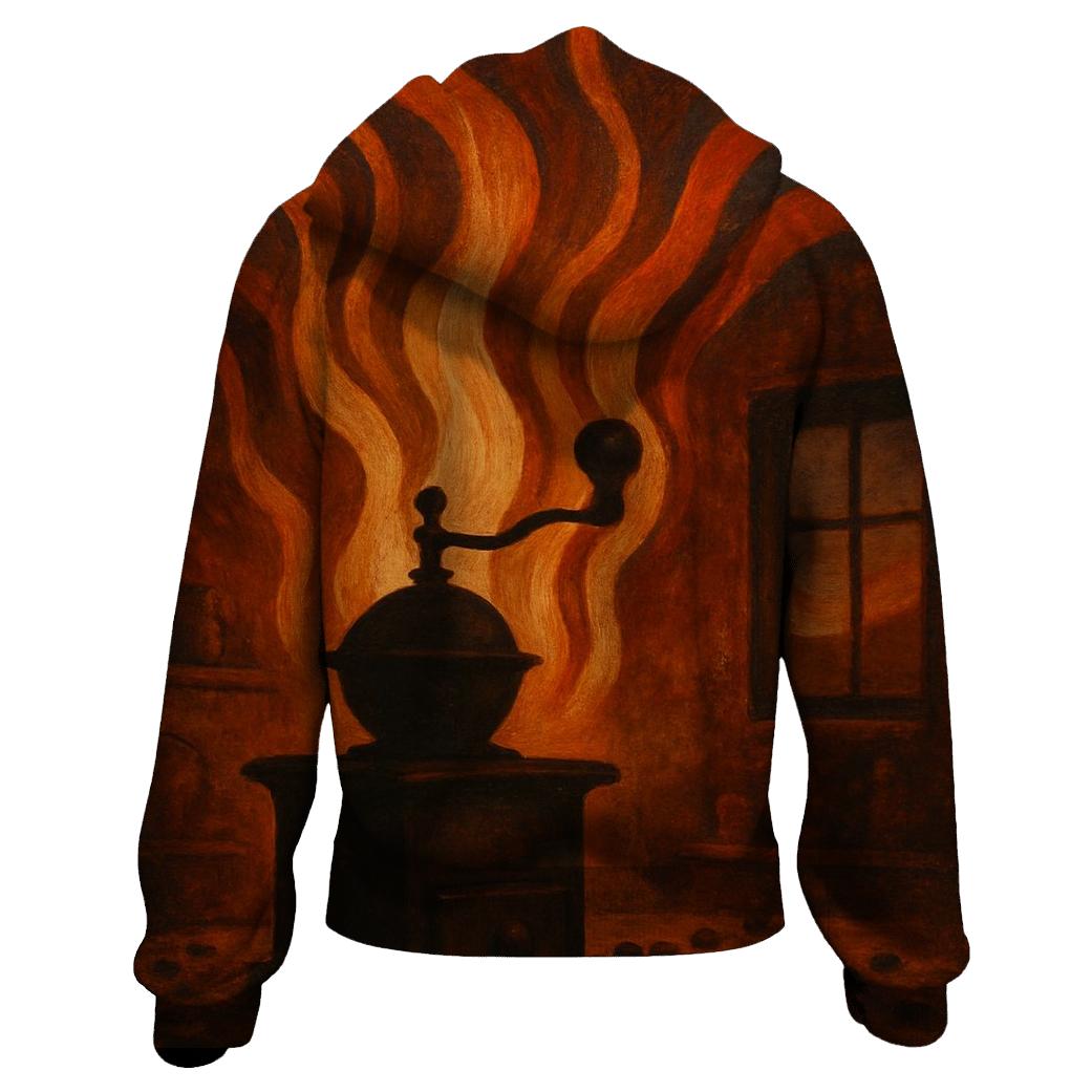 Roast Flame Aurora custom hoodies