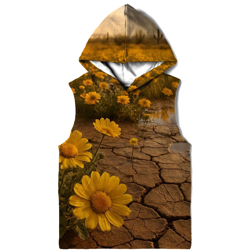 Desert Marigold After Rare Rain graphic hoodies