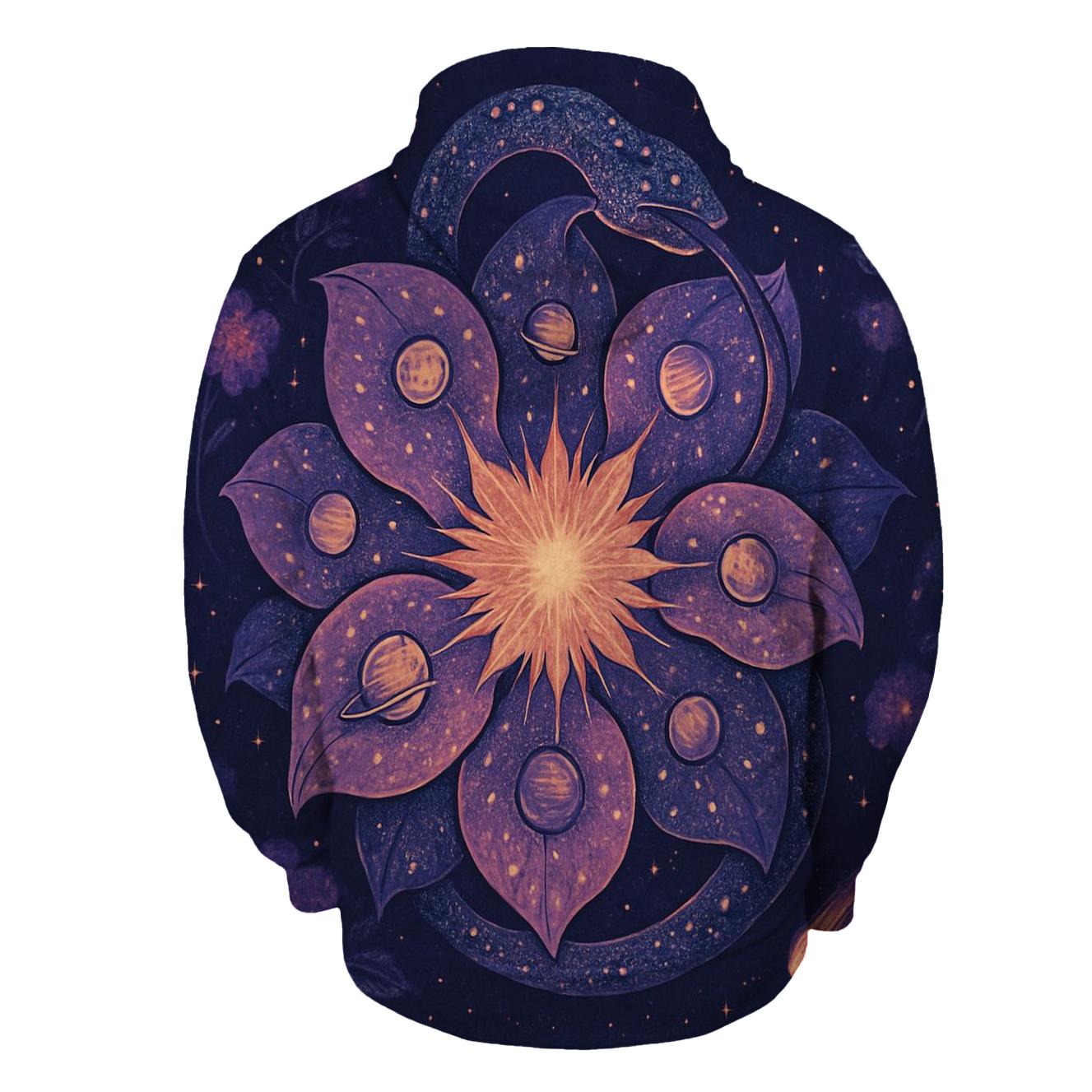 Stellar Bloom Ouroboros hoodie designs