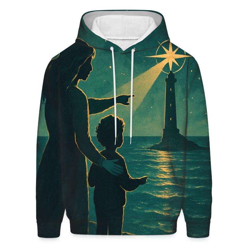 The Hearts Compass pullover hoodies