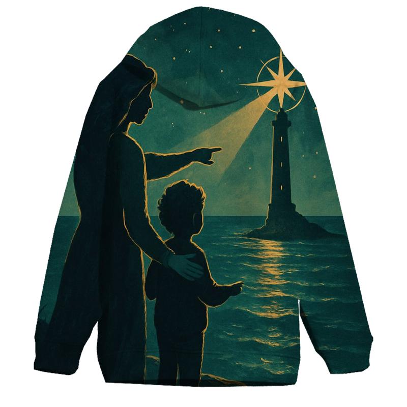 The Hearts Compass pullover hoodies