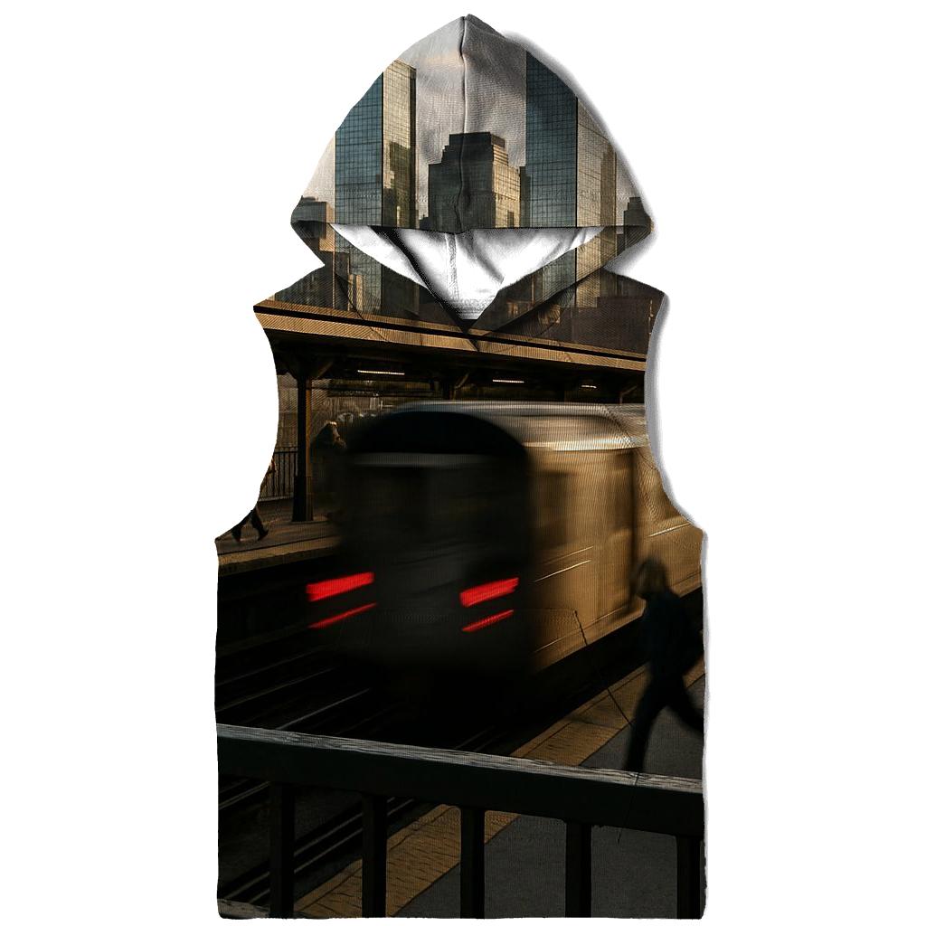 Rush Hour From Elevated Track printed hoodies