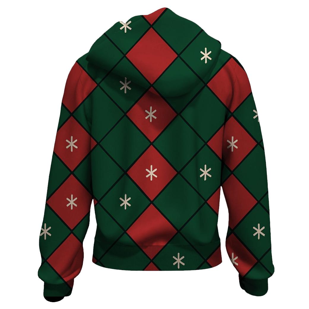 Diamond Snowgrid hoodie styles
