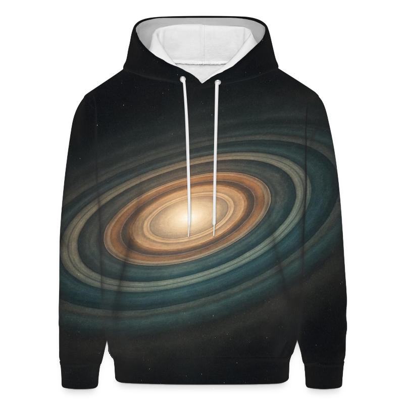 Accretion Disk Belts printed hoodies