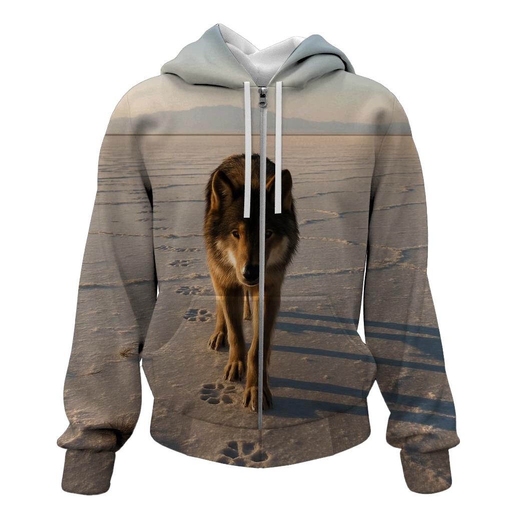 Crossing The Salt Flats lightweight hoodies