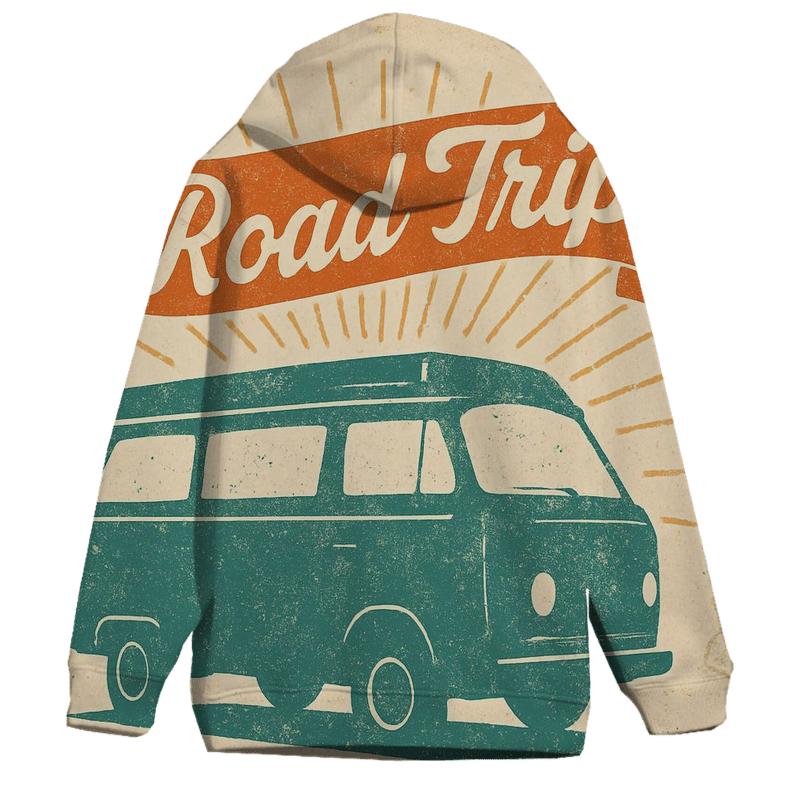 Vintage Camper Roadtrip pullover hoodies