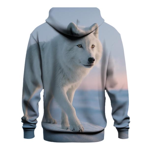 Arctic Matriarch At Dawn graphic hoodies