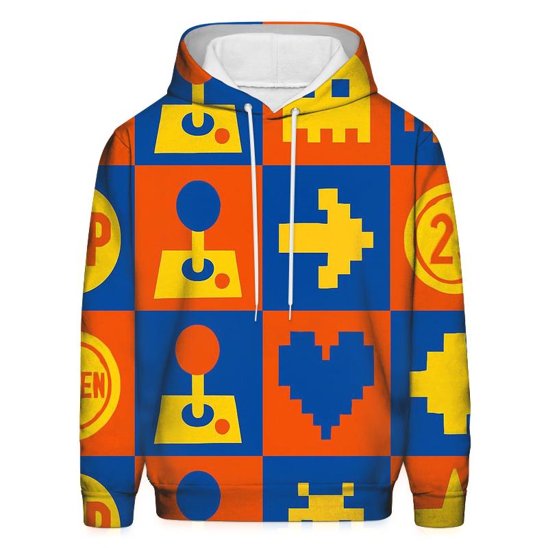 Arcade Token Mosaic hoodie styles