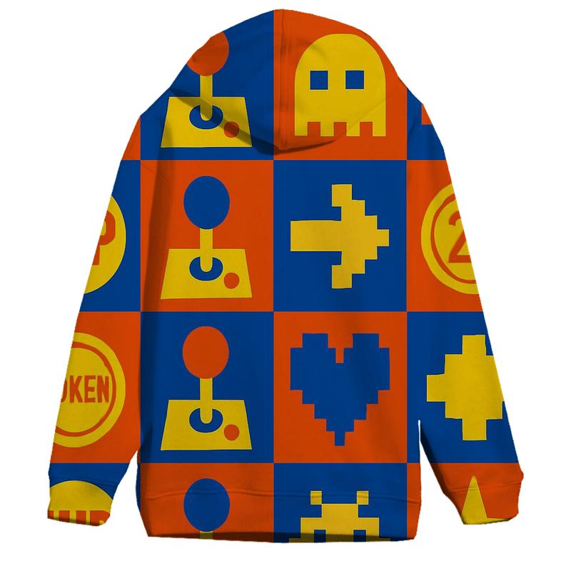 Arcade Token Mosaic hoodie styles
