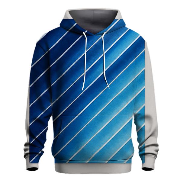 Indigo Arashi Diagonals zip-up hoodies