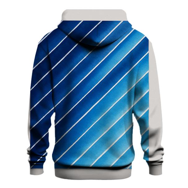 Indigo Arashi Diagonals zip-up hoodies