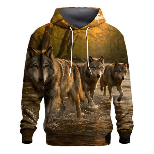 Forest Pack Crossing Stream pullover hoodies
