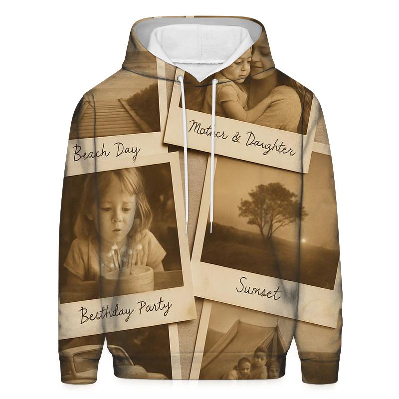 Polaroid Film Collage hoodie designs