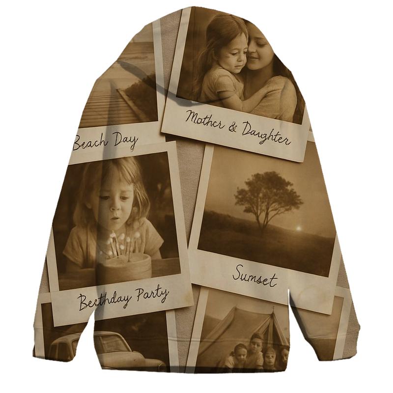 Polaroid Film Collage hoodie designs